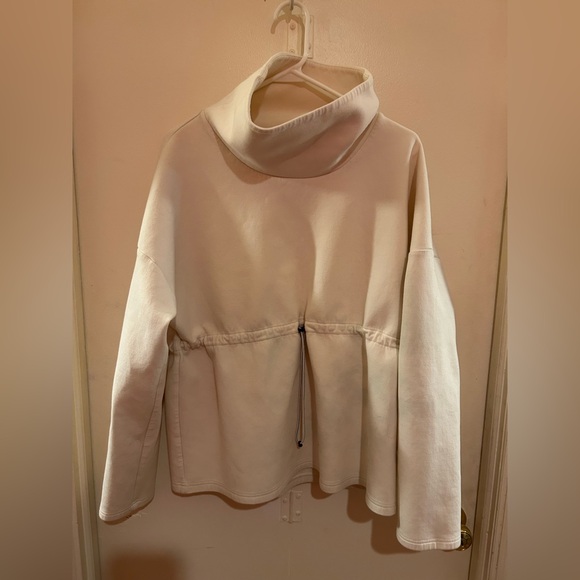 Varley Cream Cowl Neck Sweater - Picture 1 of 6